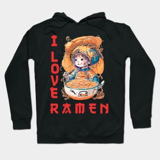 Ramen Cute Japanese Girl Hoodie